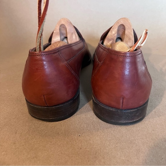 Bally Men’s Raffael Brown Leather Loafers Low heel Size Us 12 D Made In Italy main image 5